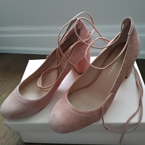 Loeffler Randall Suede Lace Pumps - Picture 2 of 5